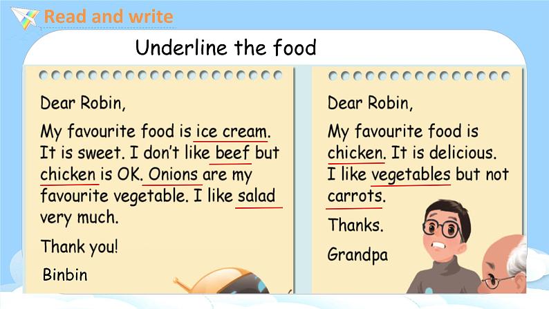 人教PEP五上英语 Unit3 Part B Read and write & Let's check 课件+教案+音视频素材08