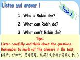 人教PEP五上英语 Unit 4 Part B Read and write & Let’s check 课件+教案+音视频素材