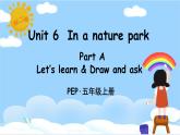 人教PEP五上英语 Unit 6 Part A Let’s learn & Draw and ask 课件+教案+音视频素材