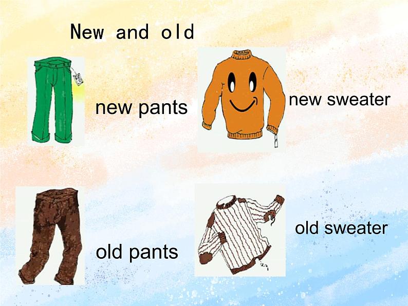 冀教版（一起）2上英语 Lesson 23 New and Old 课件+教案+音频04
