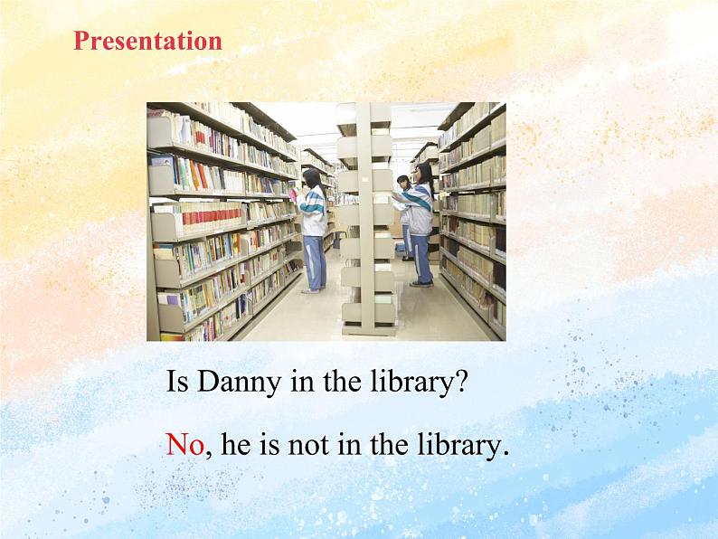 冀教版（一起）3上英语 Lesson 6 Where Is Danny 课件第6页