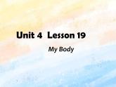 冀教版（一起）3上英语 Lesson 19 My Body 课件+教案