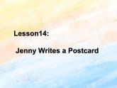 冀教版（一起）5上英语 Lesson 14 Jenny Writes a Postcard 课件+教案