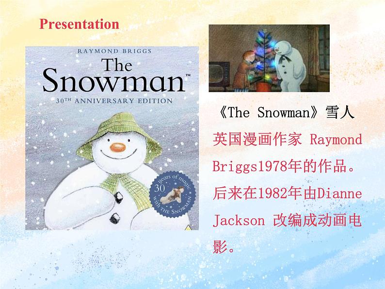 冀教版（一起）6上英语 Lesson 12 The Snowman 课件02