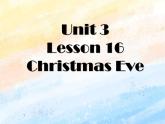 冀教版（一起）6上英语 Lesson 16 Christmas Eve 课件+教案