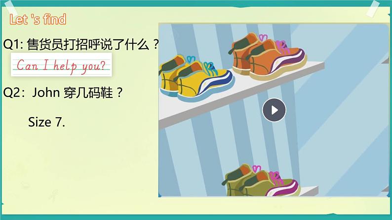 PEP四年级下册英语unit6 A let 's talk 课件+配套课文动画+分句音频第7页