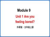 Module 9 Unit 1 Are you feeling bored（课件+素材）外研版（三起）五年级英语上册