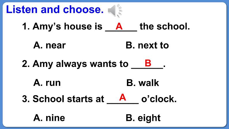 Module 8 Unit 2 Yesterday I went to Sam and Amy’s school（课件+素材）外研版（三起）五年级英语上册06