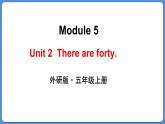Module 5 Unit 2 There are forty（課件+素材）外研版（三起）五年級(jí)英語(yǔ)上冊(cè)
