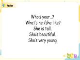 人教版五年级上册英语《What's he like》Part A  第一单元第2课时 课件+教案+练习