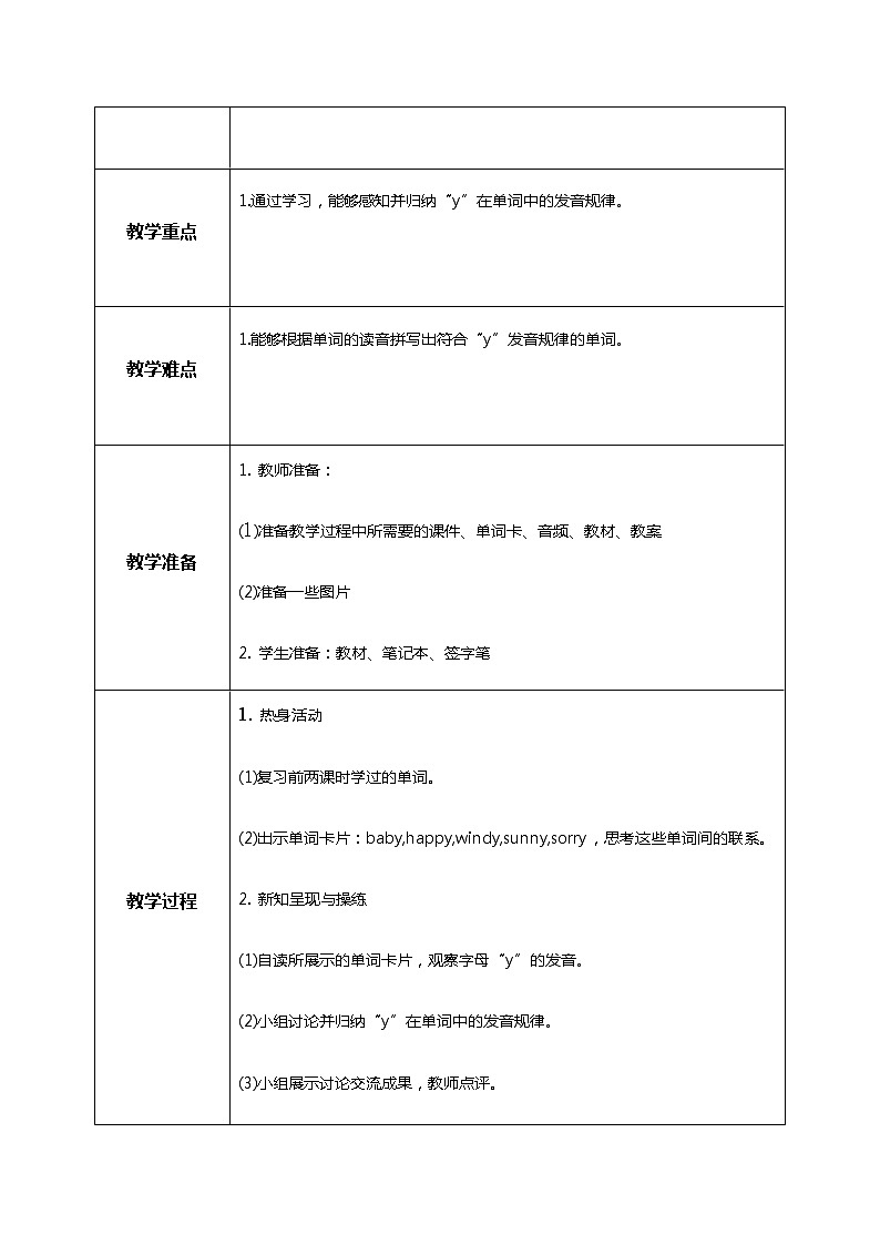 人教版五年级上册英语《What's he like》Part A 第一单元第3课时 课件+教案+练习02