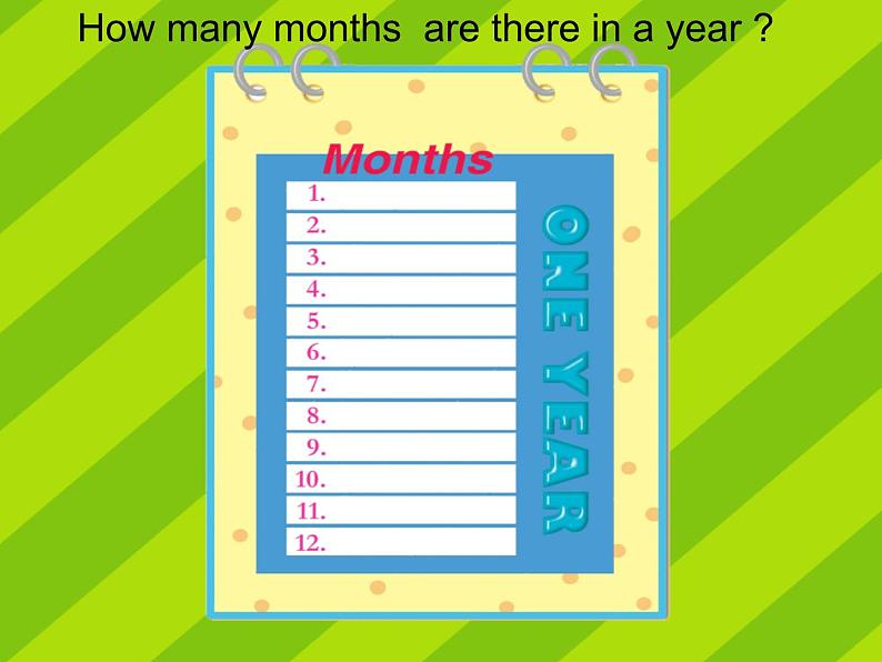 六年级上册英语课件－Unit4 January is the first month.（Lesson19) ｜人教精通版 (共15张PPT)02