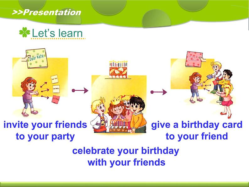 六年级上册英语课件－Unit3 Would you like to come to my birthday party？（Lesson13) ｜人教精通版 (共15张PPT)04