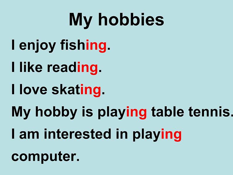 六年级上册英语课件－Unit2 What's your hobby？（Lesson8) ｜人教精通版 (共13张PPT)05