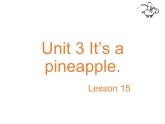 四年级上册英语课件－Unit3 It's a pineapple（Lesson15) ｜人教精通版 (共18张PPT)