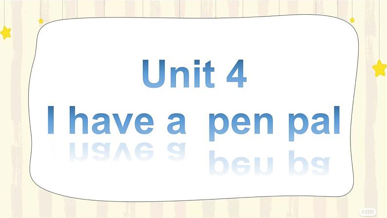 人教PEP版  小学六年级英语上册课件 unit 4 I have a pen pal第1页