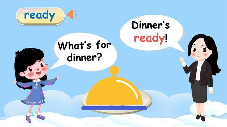 Unit 5 Dinner's ready Part  A Let's talk& Let’s survey课件+教案+素材05