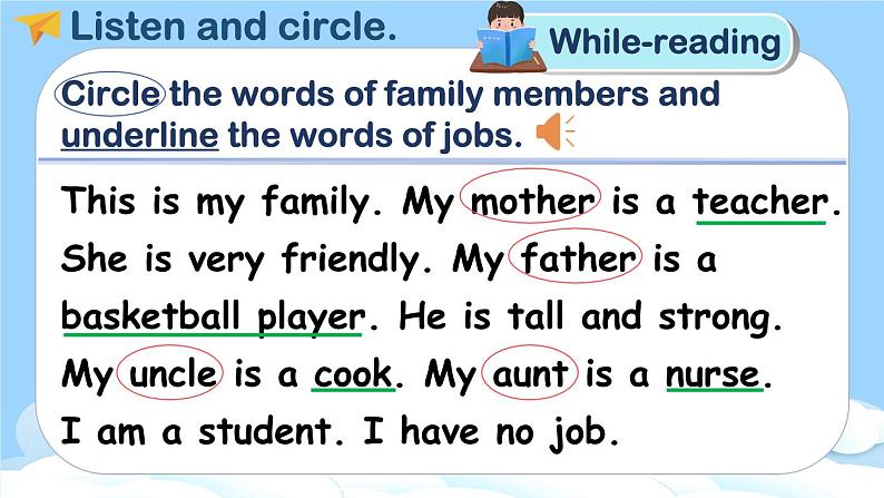 Unit 6 Meet my family Part  B Read and write& Let's check& C Story time课件+教案+素材07