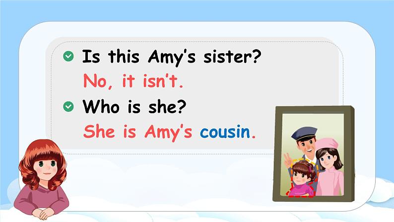 Unit 6 Meet my family Part  B Let's talk& Draw and say课件+教案+素材04