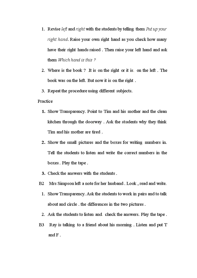 五年级上册英语教案- Unit 2 Things in the kitchen（1）｜深港朗文版02