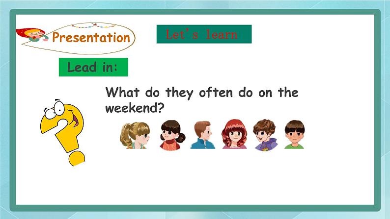 人教版PEP五英上Unit2 My week PartB Let’s learn&Let's talk 课件03