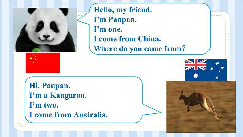 Unit 1 We have new friends Lesson 1&Lesson 2 （课件） 人教精通版英语五年级上册第7页