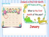 Unit 4 January is the first month. Lesson 19 & Lesson 20（课件） 人教精通版英语六年级上册