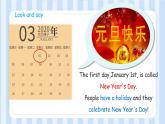 Unit 4 January is the first month. Lesson 19 & Lesson 20（课件） 人教精通版英语六年级上册