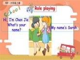 Unit 1 Hello Part B  Let's talk—Let's play优质课件 素材