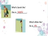 Unit 1 What’s he like_ PartB(课件）人教版PEP小学英语五年级上册