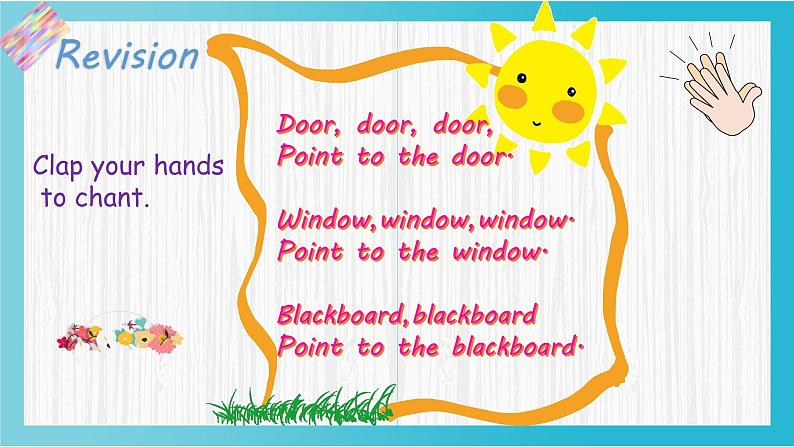 外研版（三起）三上 Module3Unit2 Point to the desk.  课件+教学设计04