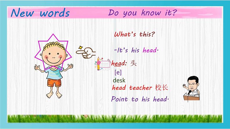 外研版（三起）三上 Module10Unit1 This is his head.课件+教学设计08