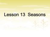 六年級(jí)英語上冊課件Unit 3 Lesson  13 Seasons-冀教版(共17張PPT)