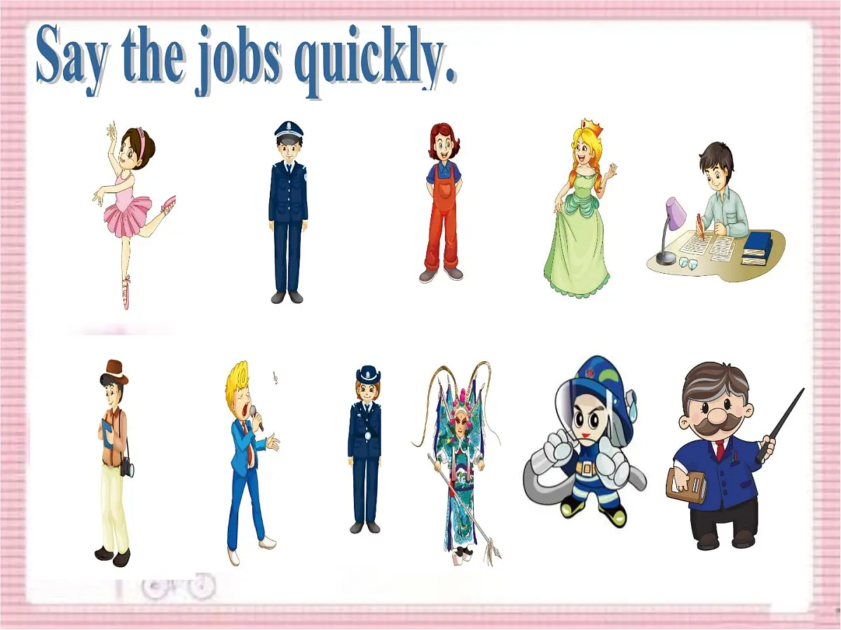 五年级上册英语课件－Fun time 1 Recycle 2 ｜人教精通版 (共10张PPT)第3页