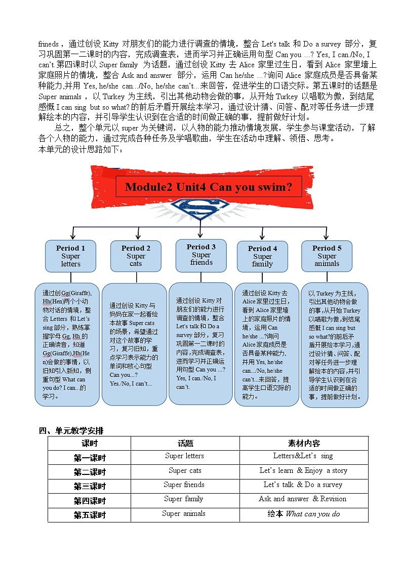 小学英语 二年级上册 第二模块第四单元第五课时 2AU4P5 教学设计02
