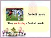 五年级上册英语课件-Unit5 Lesson 2 They are having a basketball match 鲁科版（五四学制）（三起）(共16张PPT)
