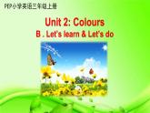 3年级英语人教三起上册Unit 2  Colours    Part B 课件
