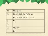 人教版三年级起点小学英语三年级上册（PEP义务教育版）期末专项复习-字母&单词  课件