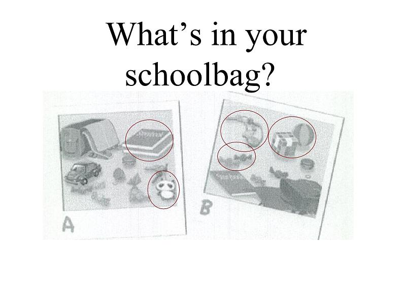 人教版PEP小学英语四年级上册Unit12My schoolbag  课件第3页