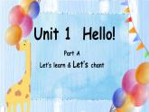 3年级英语人教三起上册Unit 1 Hello！ 课件1