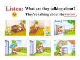 四年級(jí)上冊(cè)英語課件－ Unit4 How's the weather today？（Lesson24) ｜人教精通版  (共20張PPT)