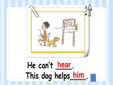 Module 7 Unit 1 He can’t see.（課件） 外研版（三起）英語五年級上冊