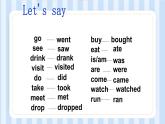 Module 3 Unit 1 Where did you go？ （課件） 外研版（三起）英語五年級上冊