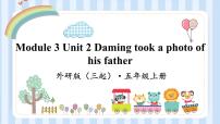 外研版 (三年级起点)五年级上册Unit 2 Daming took a photo of his father.评课ppt课件