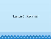 Lesson 6   Revision（课件）科普版英语三年级上册