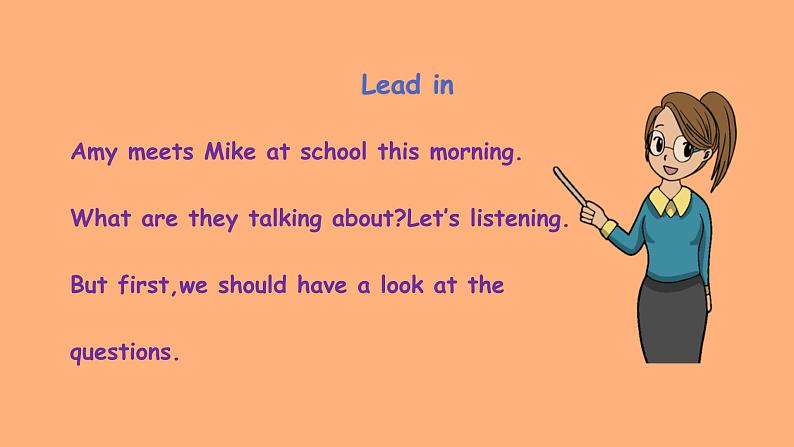 人教PEP版小学英语六年级上册Unit 2 Part A Let's try，Let's talk （课件+素材）03