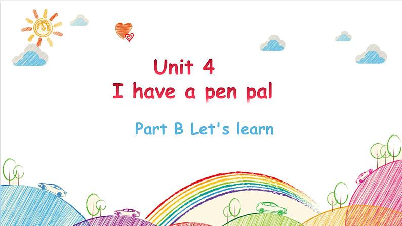 人教PEP版小学英语六年级上册Unit 4 Part B Let's learn（课件+素材）01
