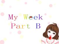 小学英语人教版 (PEP)五年级上册Unit 2 My week Part B课文内容课件ppt