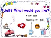 人教版三年级起点小学英语五年级上册（PEP义务教育版）Unit3 What would you like   课件
