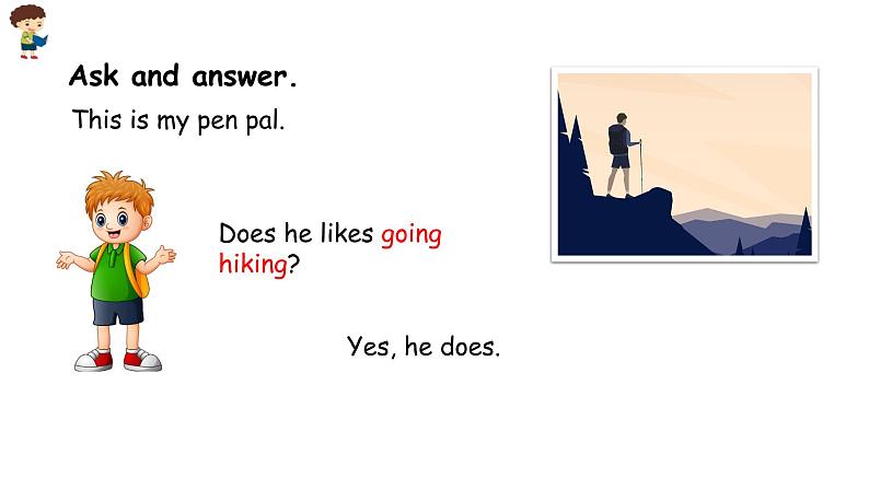 人教版PEP 六年级上册 Unit4 I have a pen pal  Part B 第二课时 PPT课件+音视频04